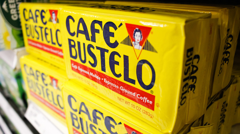 12 - 1 lb. Bags ... Cafe' Bustelo, Dark Roast Espresso Ground Coffee ... Trackable Cuba Home Delivery Included.