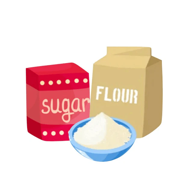 Flour (10 Lbs.) & Sugar (8 Lbs.) ... Cuba Home Delivery Included, Trackable.