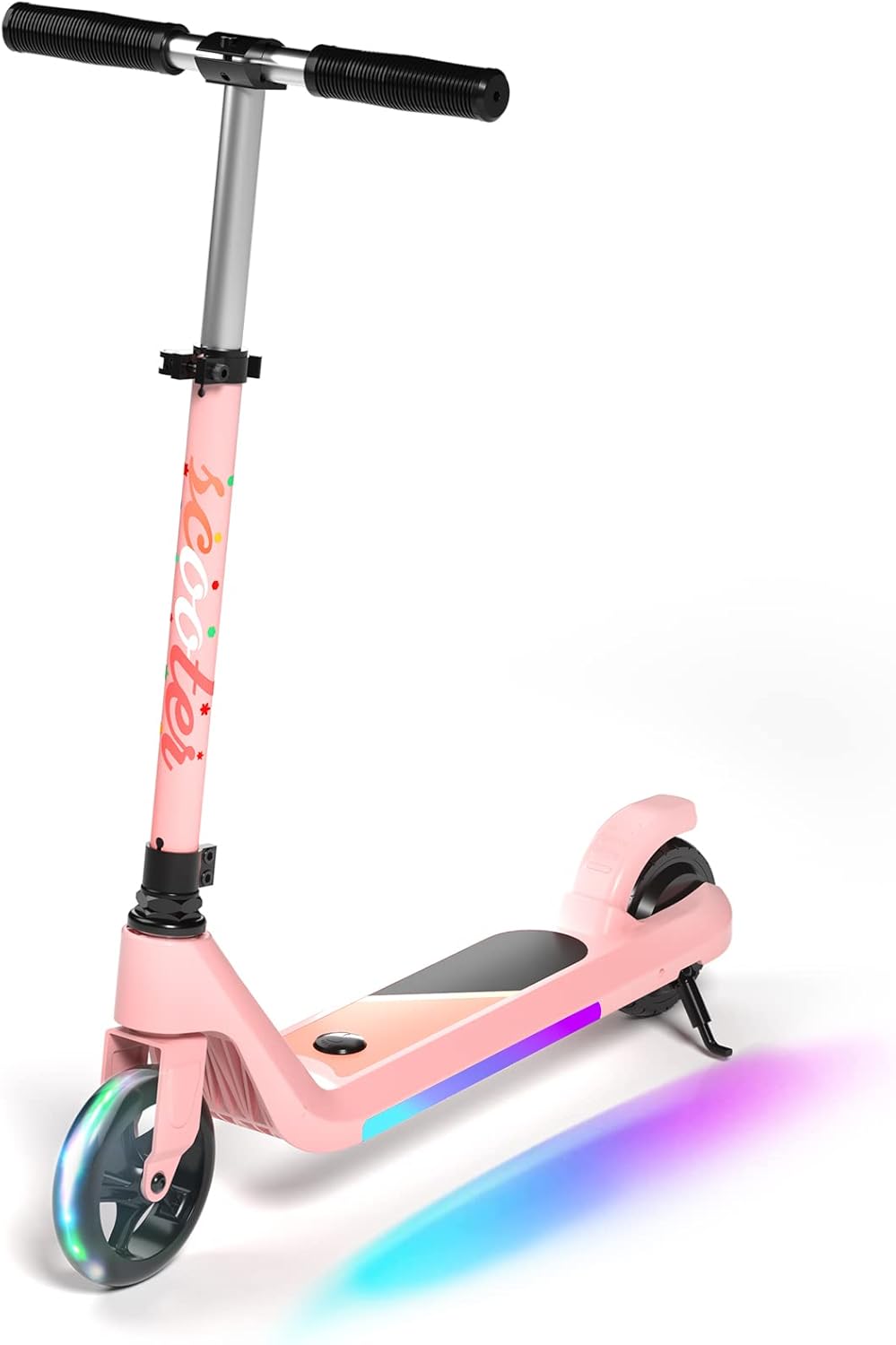 PINK - Electric Scooter for Kids Age 6-10, Kick-Start Boost, 4-6 mph, 80 min ... Trackable Cuba Home Delivery Included.