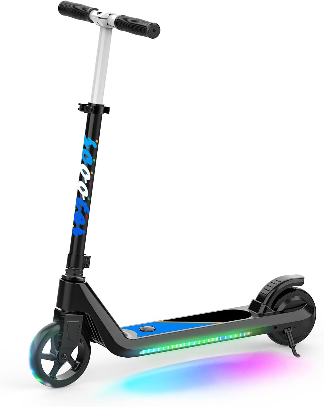BLACK - Electric Scooter for Kids Age 6-10, Kick-Start Boost, 4-6 mph, 80 min. Range ... Trackable Cuba Home Delivery Included.