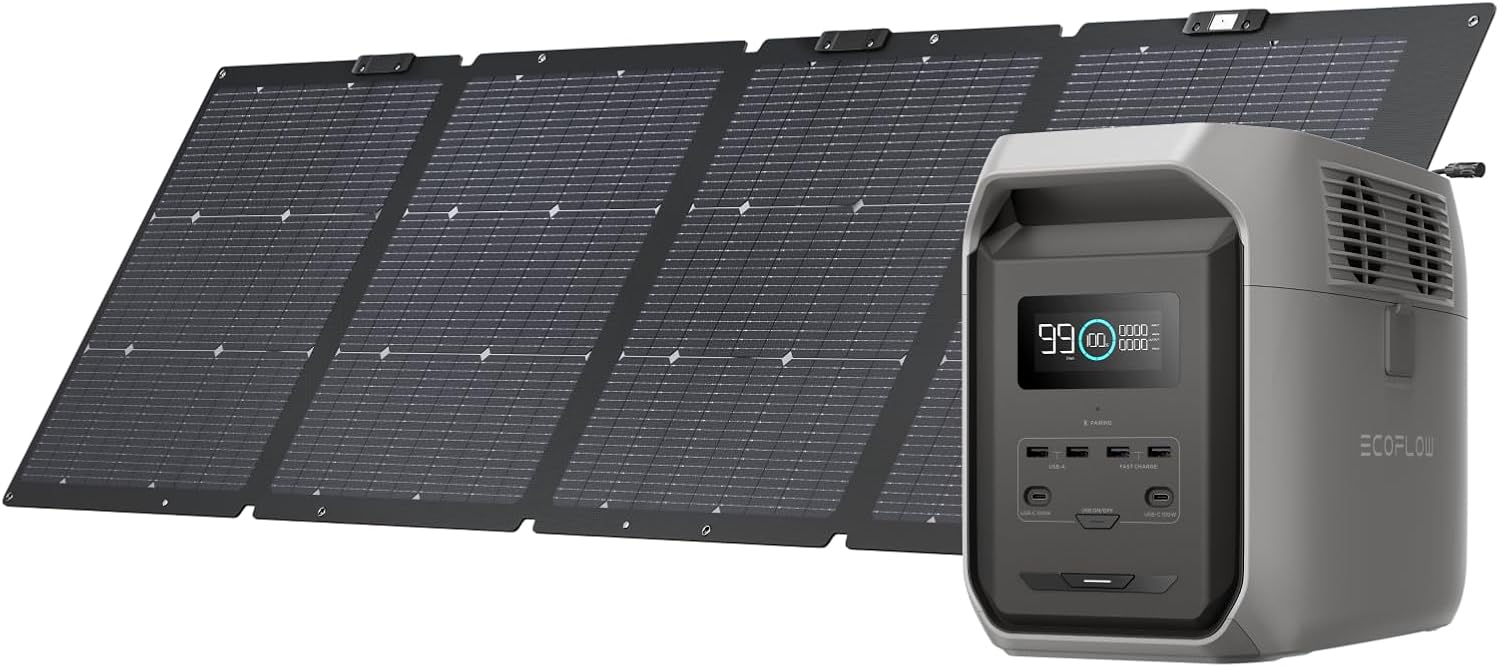 1.500-Watt Power Station with 220-Watt Solar Panel by ECOFLOW ... Trackable Cuba Home Delivery Included.