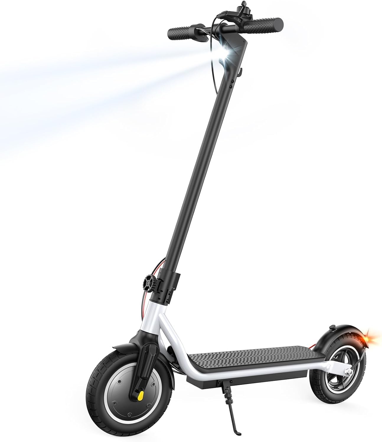 500-Watt, WHITE ZAPRUN Electric Scooter for Adults-Teens, 23 Mile Range, 22 MPH  ...  Trackable Cuba Home Delivery Included.
