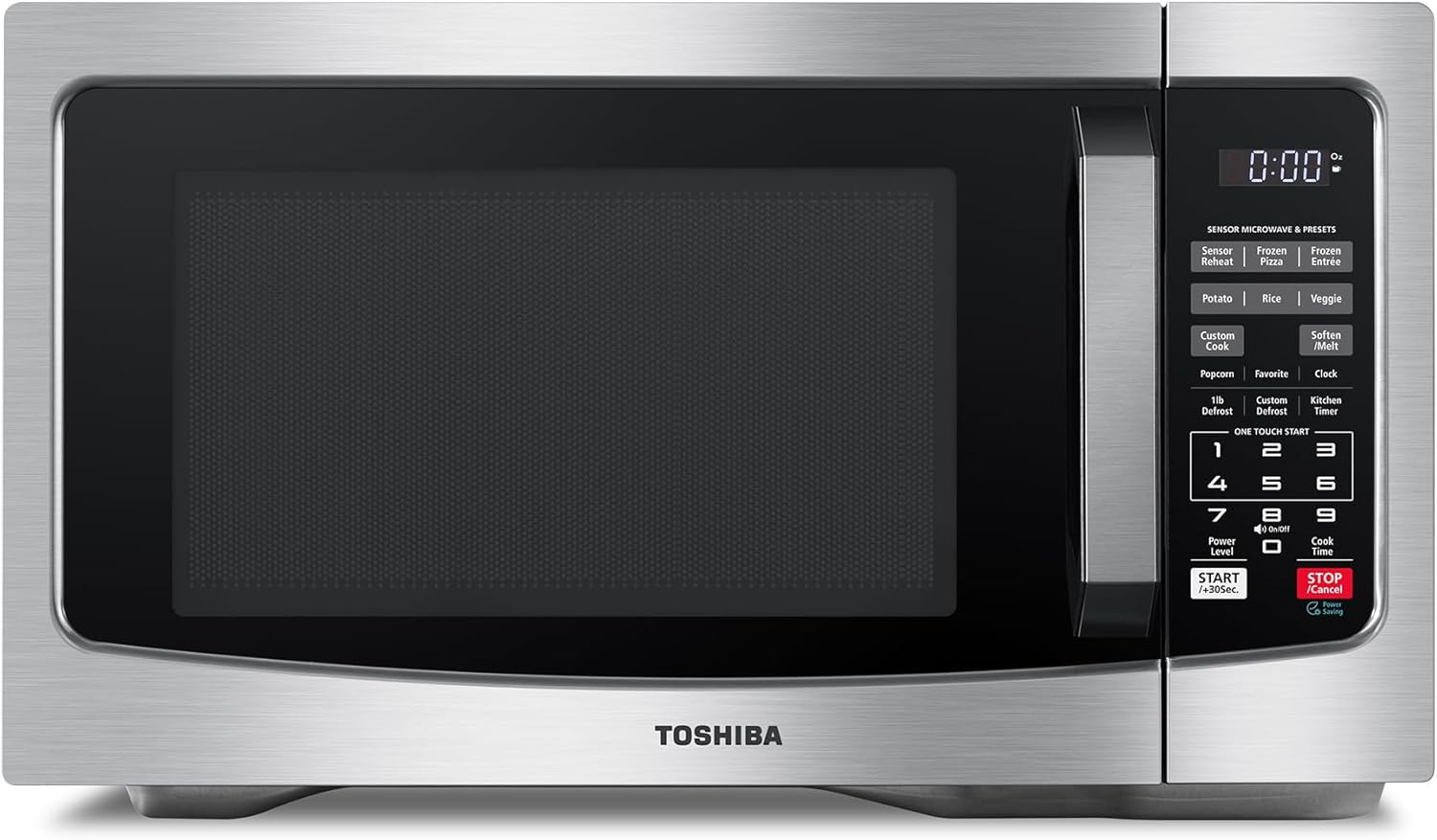 Toshiba Microwave Oven, 1.2 Cu Ft, 1,000 W, Stainless Steel ... Trackable Cuba Home Delivery Included.