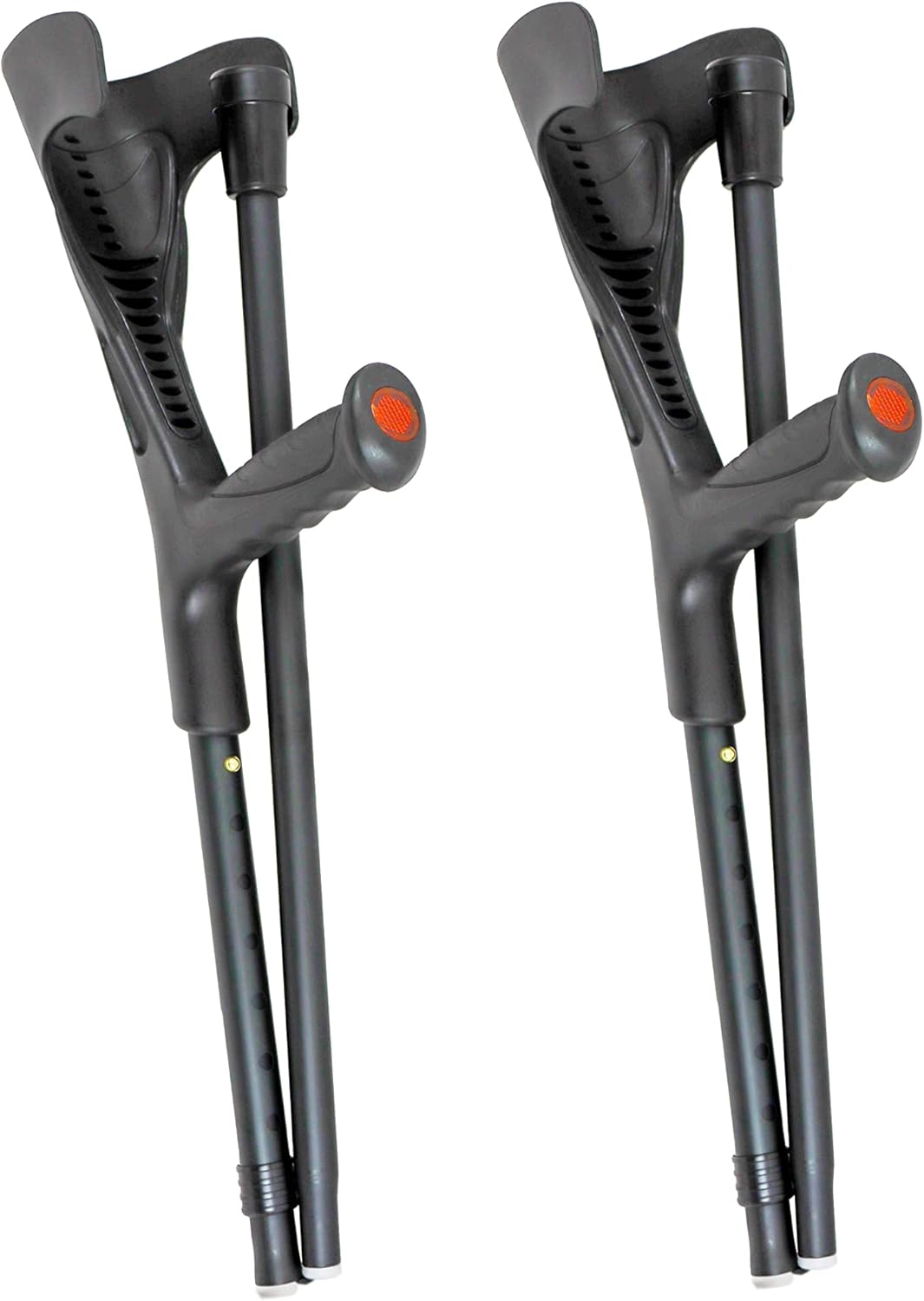 Folding Crutches for Travel, PEPE Mobility, Aluminum Adjustable, Black ... Trackable Cuba Home Delivery Included.