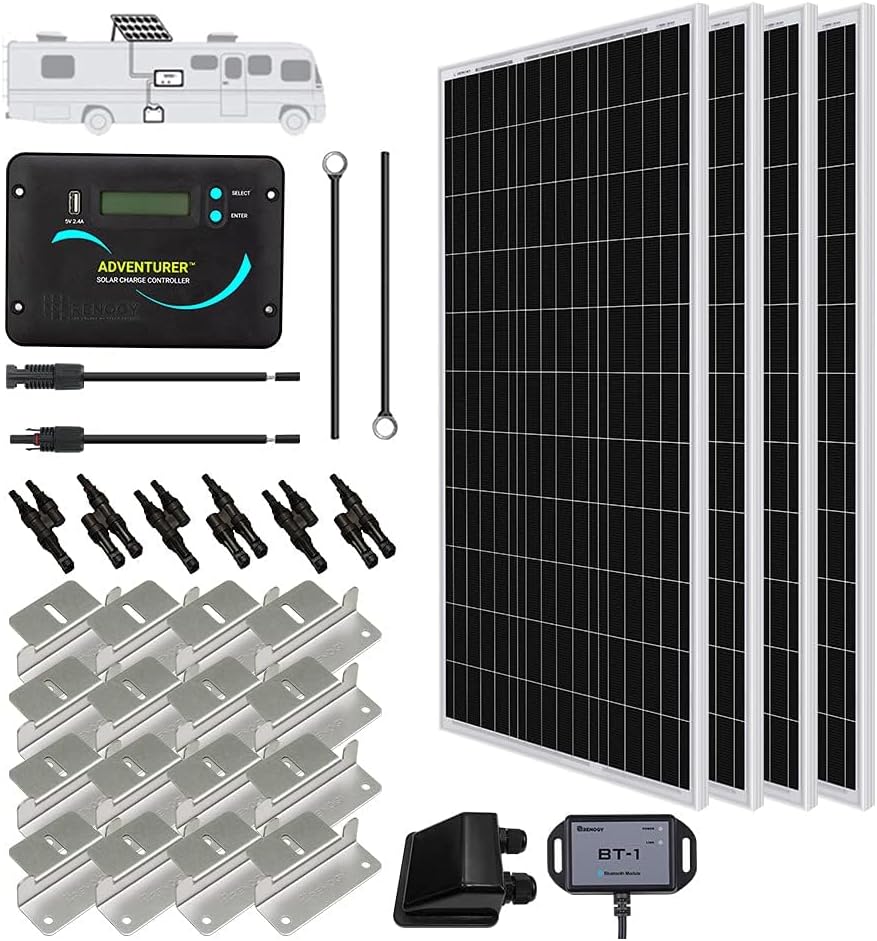 400W 12V Solar Panel Kit, Off Grid System ... Trackable Cuba Home Delivery Included.