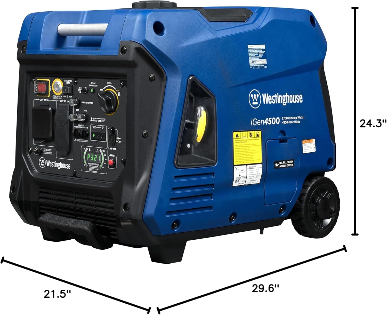 Westinghouse 5000 Watt Super Quiet Portable Generator, Remote Electric Start ... Delivery to Mariel, Cuba Included.