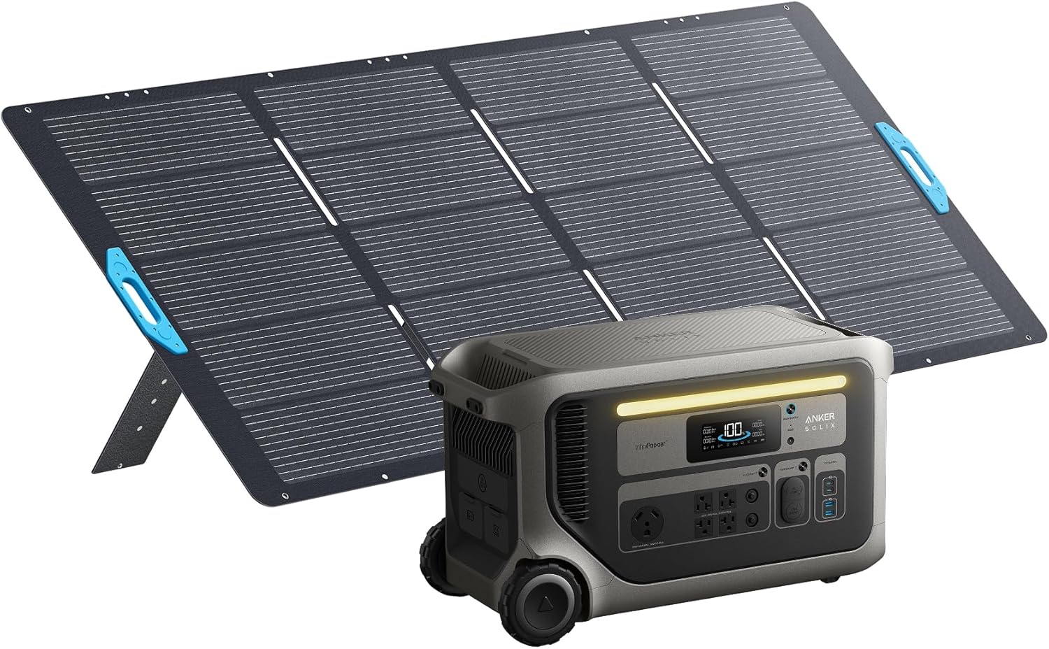 6,000-Watt Power Station with 400-Watt Solar Panel by ANKER ... Trackable Delivery to Port Mariel Warehouse Included.
