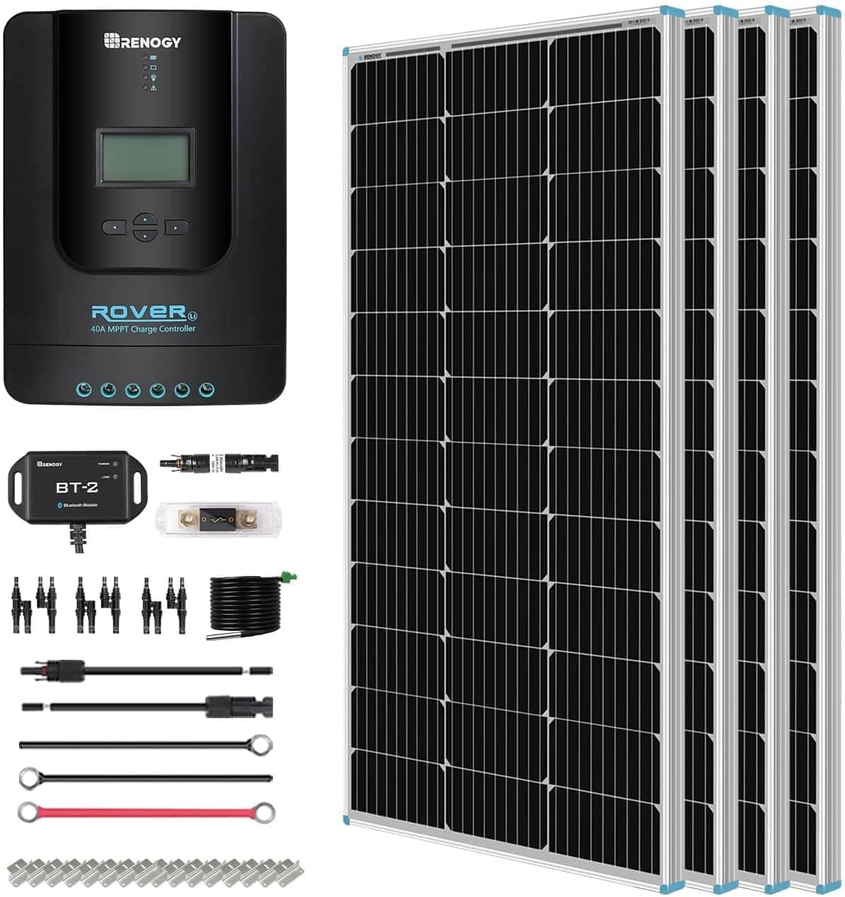 400W PREMIUM 12V Solar Panel Kit, Off Grid System ... Trackable Cuba Home Delivery Included.