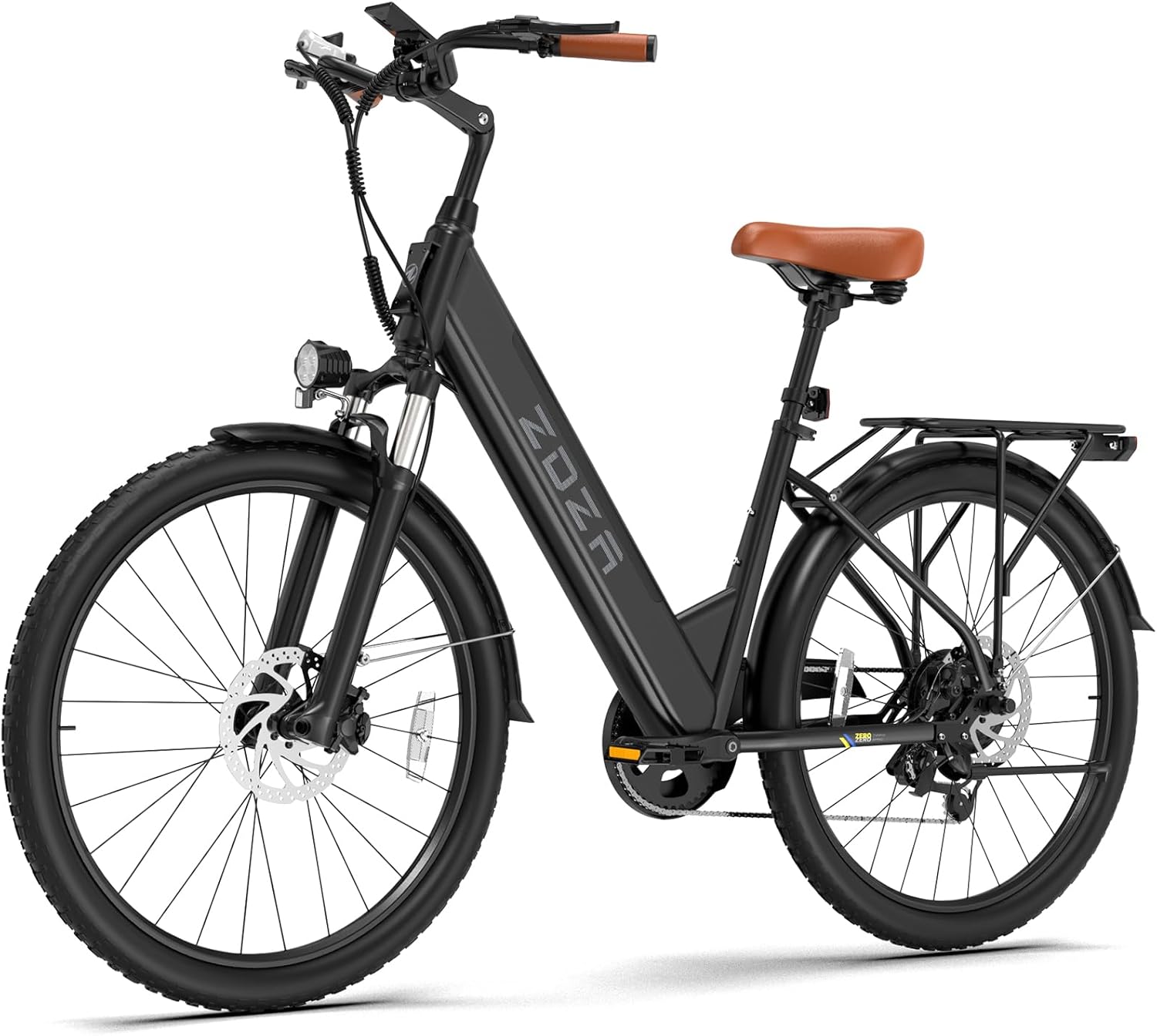 1200-W. BLACK ZDZA Electric Bike, 65 Mi Range, 7-Speed, Removable Battery ... Trackable Cuba Home Delivery Included.