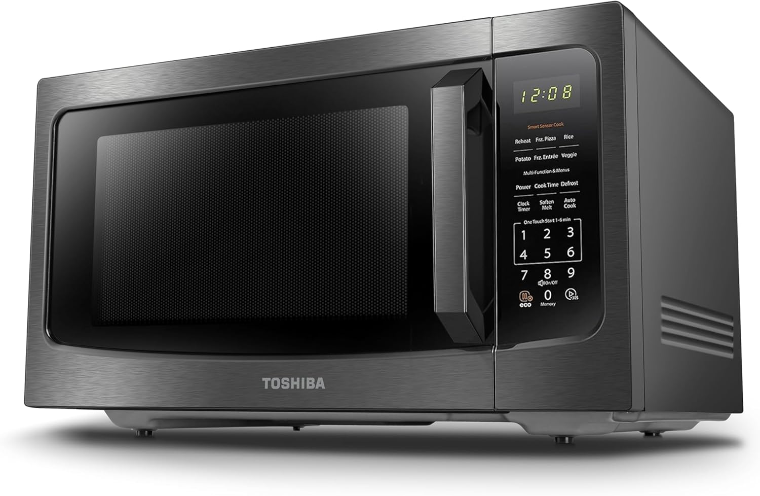 Toshiba Microwave Oven, 1.6 Cu Ft, 1,200 W, Black Stainless Steel ... Trackable Cuba Home Delivery Included.