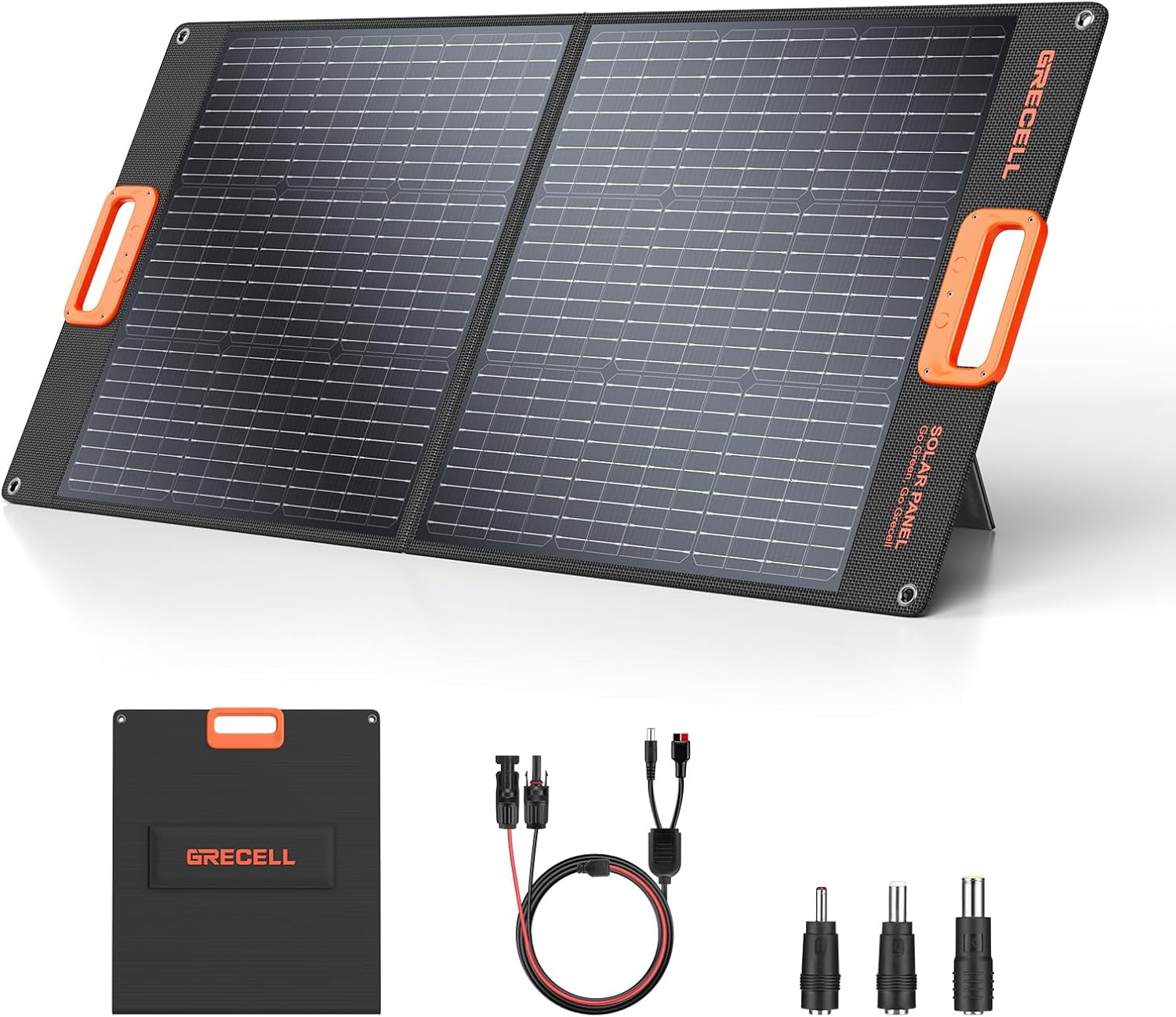 100-Watt Portable, Waterproof, Solar Panel by GRECELL ... Trackable Cuba Home Delivery Included.