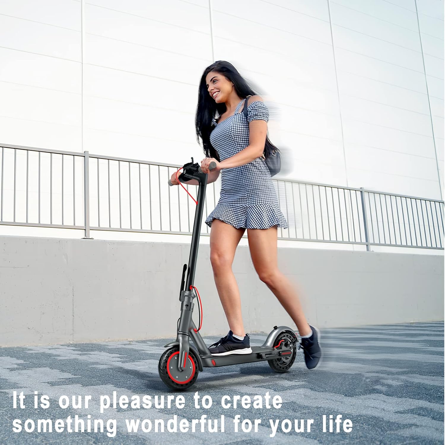 350-Watt, Electric Scooter for Adults-Teens, 15-23 Mile Range, 19 MPH by ROINSIDE ... Trackable Cuba Home Delivery Included.