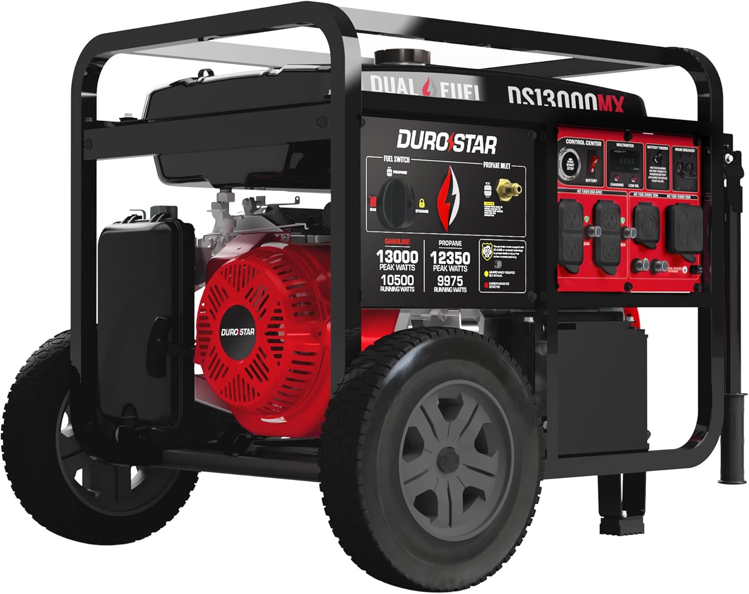 DuroStar 13,000-Watt Dual Fuel Portable Generator, Whole Home Power Backup  ... Delivery to Mariel, Cuba Included.