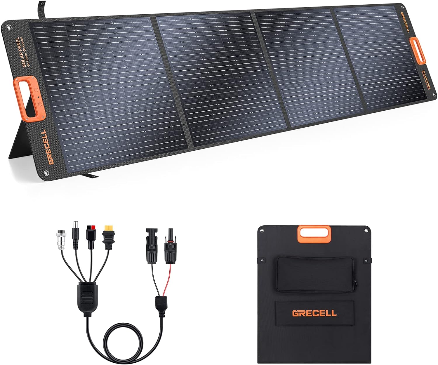 200-Watt Portable, Waterproof, Solar Panel by GRECELL ... Trackable Cuba Home Delivery Included.