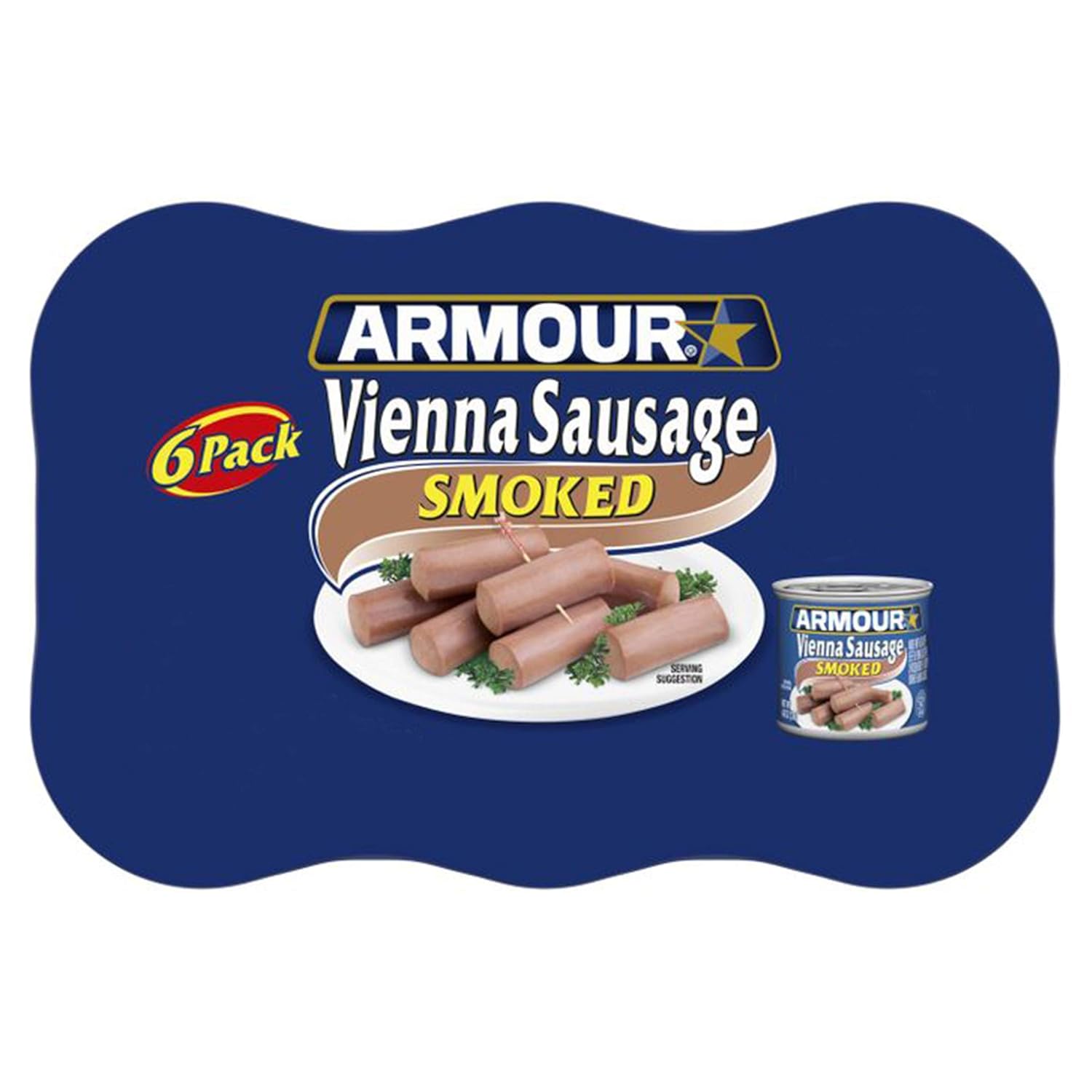 30 -Cans. SMOKED Armour Vienna Sausages & Crackers ... Cuba Home Delivery Included, Trackable.