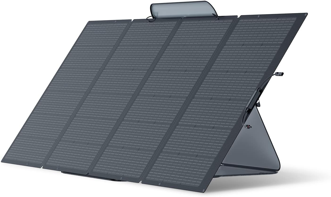 400-Watt Portable, Waterproof, Solar Panel by ECOFLOW ... Trackable Cuba Home Delivery Included.