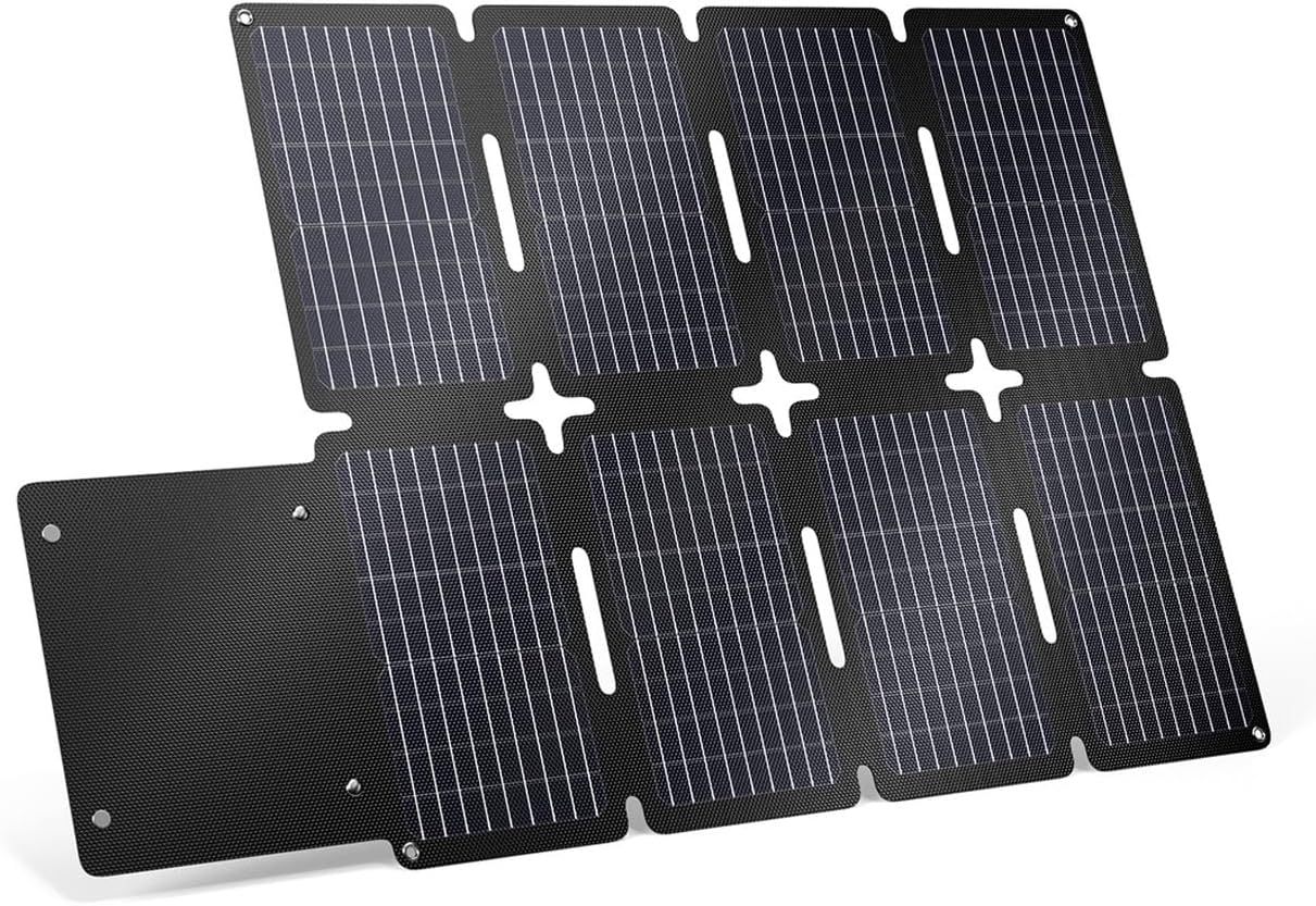 80-Watt Portable, Waterproof, Solar Panel by GRECELL ... Trackable Cuba Home Delivery Included.