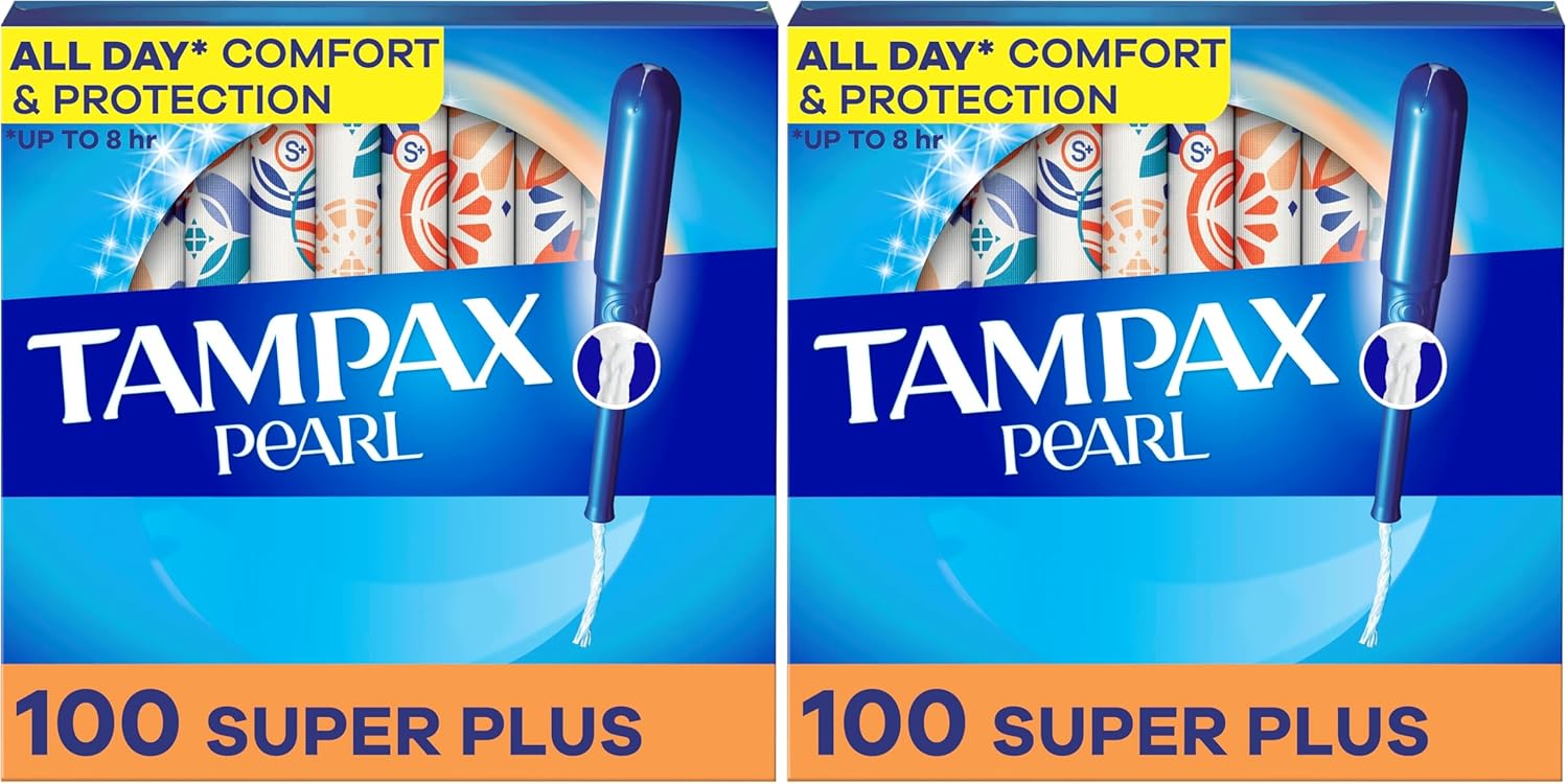200 Tampax Pearl Tampons SUPER PLUS Absorbency, 504 Hygiene Wipes, 6 bottles of Hand Sanitizer ... Trackable Cuba Home Delivery Included.