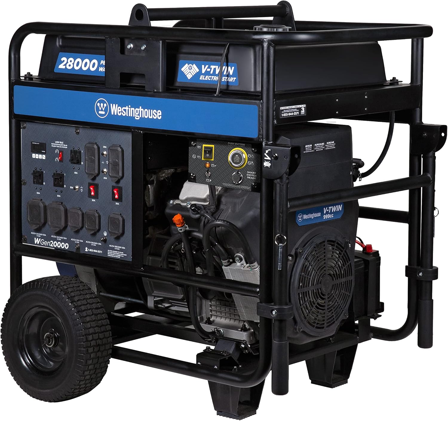 Westinghouse 28,000 Watt Portable Generator, 30A & 50A Outlets ... Delivery to Mariel, Cuba Included.