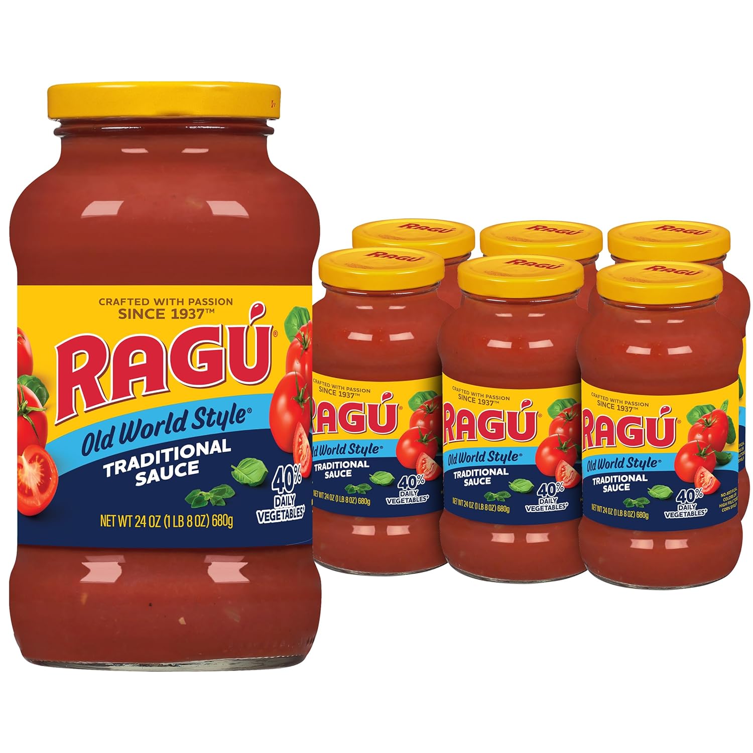 6-Jars TRADITIONAL, Ragu Sauce    &    6-Jars MEAT, Ragu Sauce  ... Trackable Cuba Home Delivery Included.
