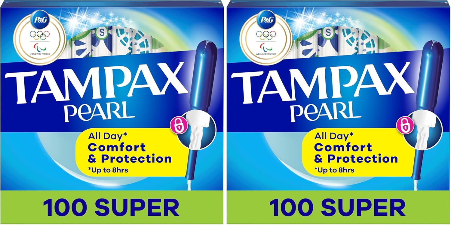 200 Tampax Pearl Tampons SUPER Absorbency, 504 Hygiene Wipes, 6 bottles of Hand Sanitizer ... Trackable Cuba Home Delivery Included.