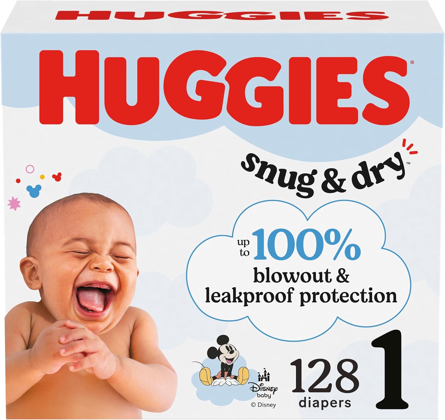 Huggies Size 1 Diapers, Snug & Dry Newborn Diapers, 384 Count ... Trackable Cuba Home Delivery Included.