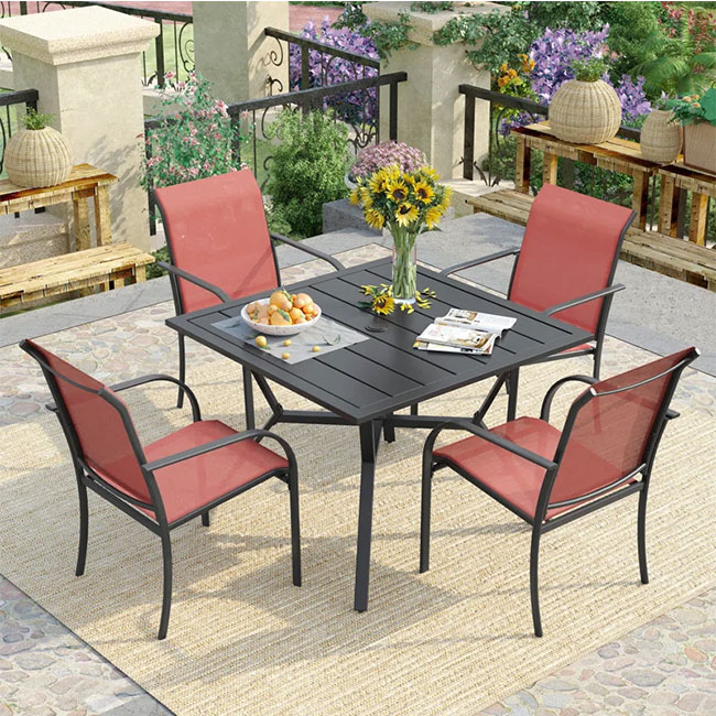 Outdoor Ding Table and Chair Set