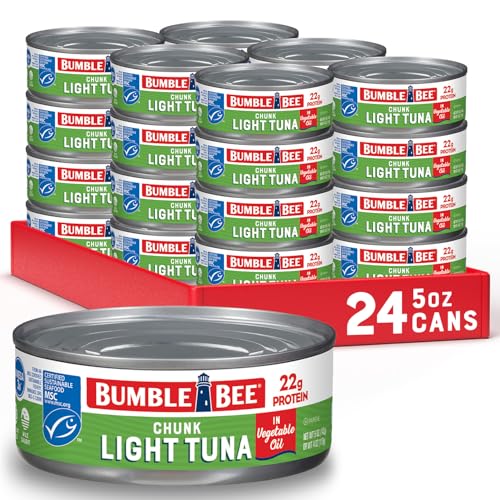 48-Cans, Bumble Bee Chunk Light Tuna in Vegetable Oil ... Trackable Cuba Home Delivery Included.